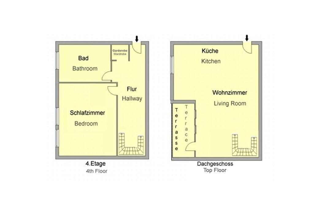 Stylish Maisonette, Prenzlauer Berg, 70m2 * Berlin